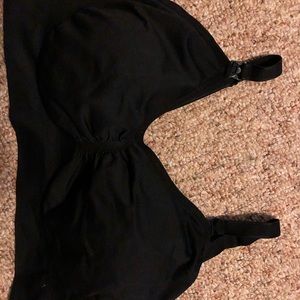 Wireless seamless nursing bra